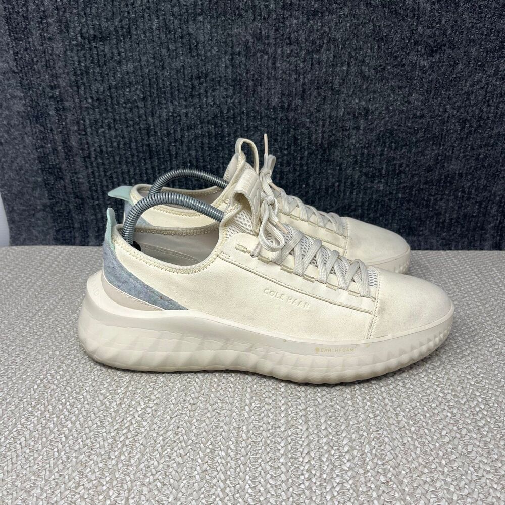 Cole Haan Generation Zerogrand II Birch White Cream Shoes Mens 8.5 M C35213